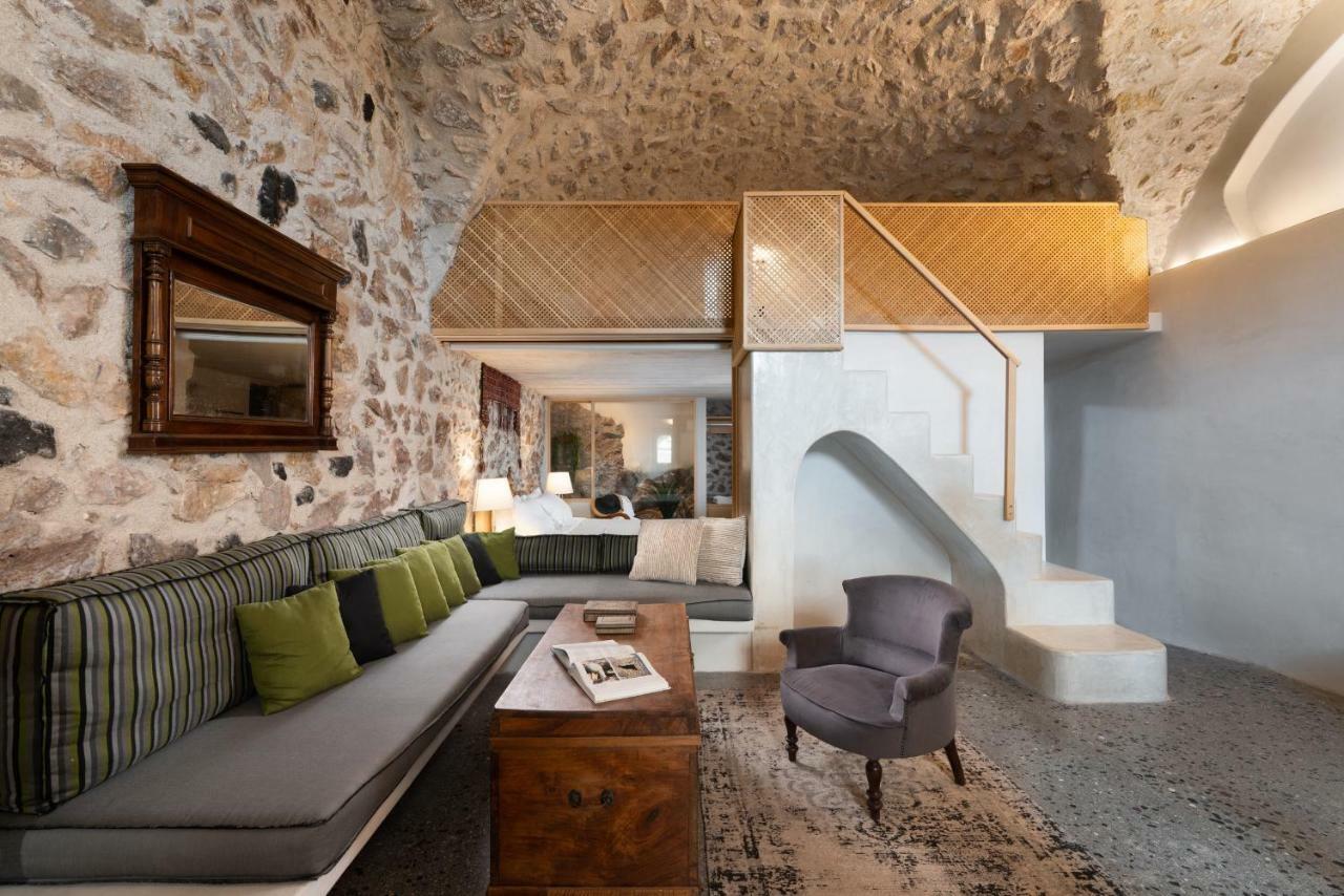 Canava Villas #2 In Santorini Private Pool Emporio  エクステリア 写真
