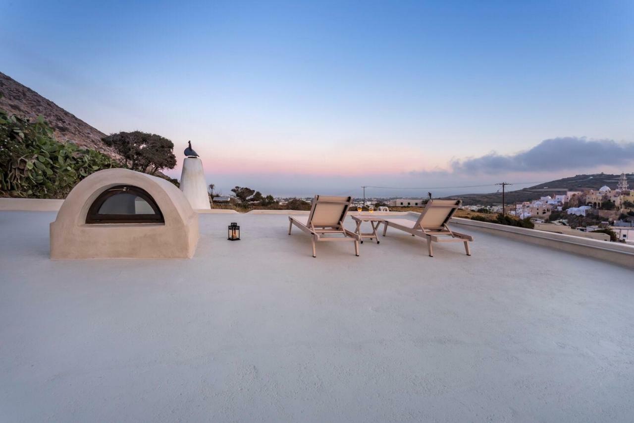 Canava Villas #2 In Santorini Private Pool Emporio  エクステリア 写真